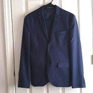 H&M Men's Skinny Fit Suit, 34R Jacket/30 Pants